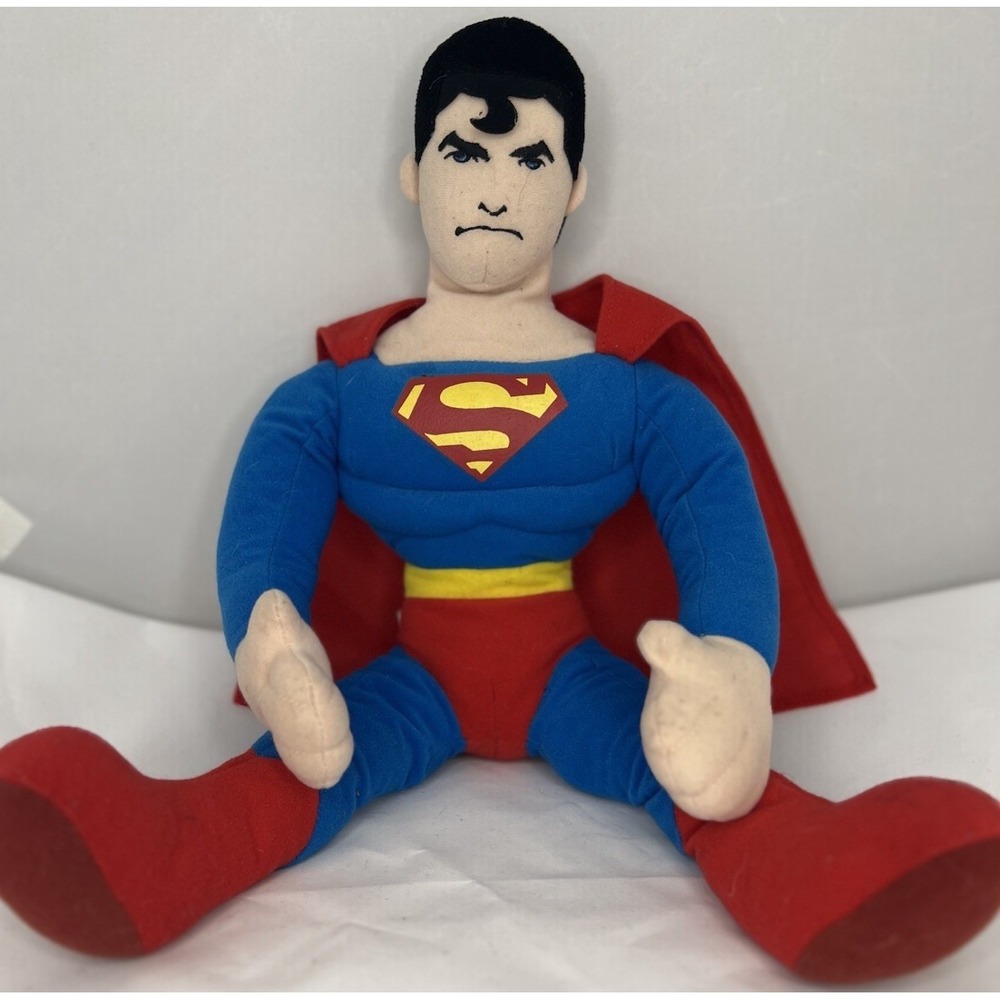 Superman Plush Pillow Buddy DC Comics The Northwest Company 2012 18" Stuffed Toy